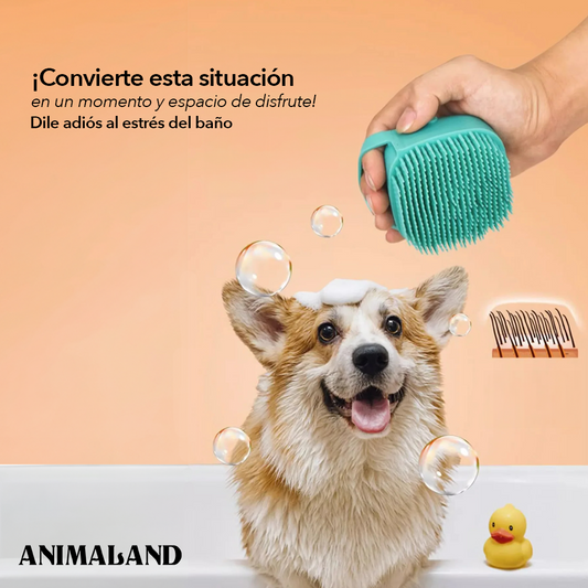 Cepillo de Baño para Mascotas