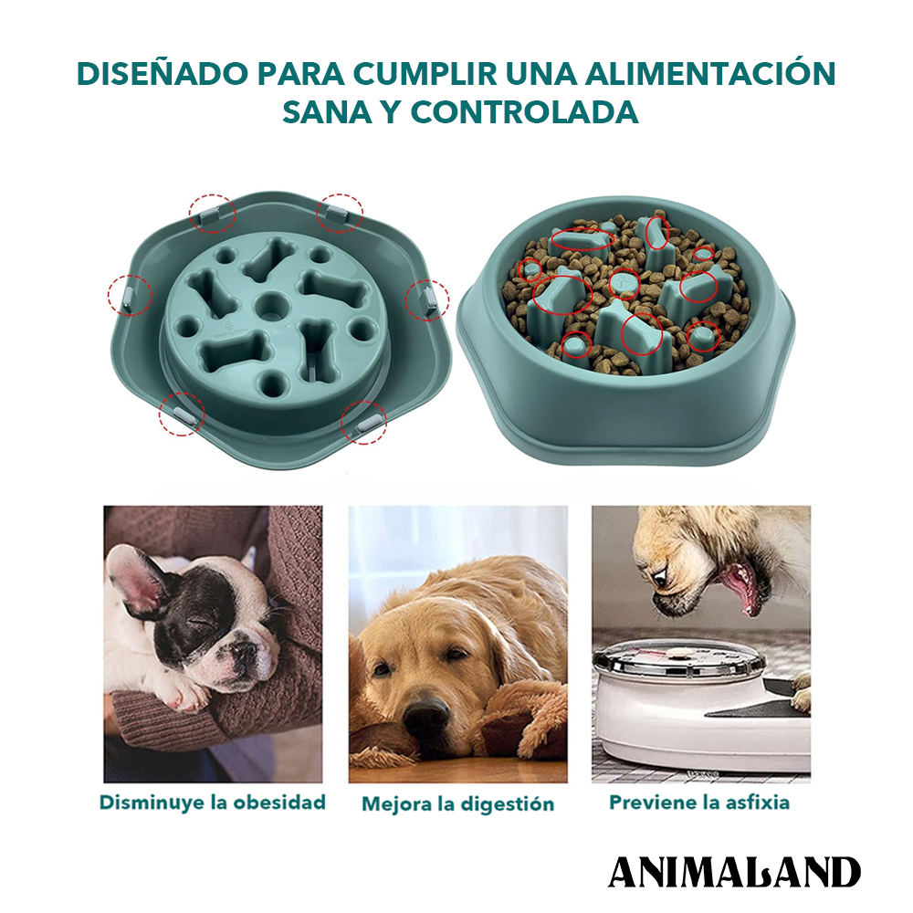 Plato Anti Ansiedad para Mascotas